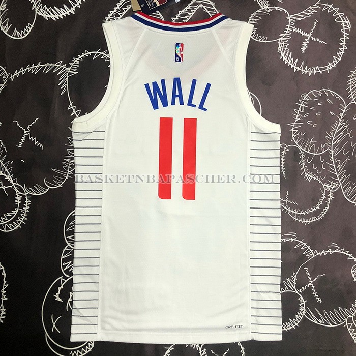 Maillot Los Angeles Clippers John Wall NO 11 Association 2020-21 Blanc